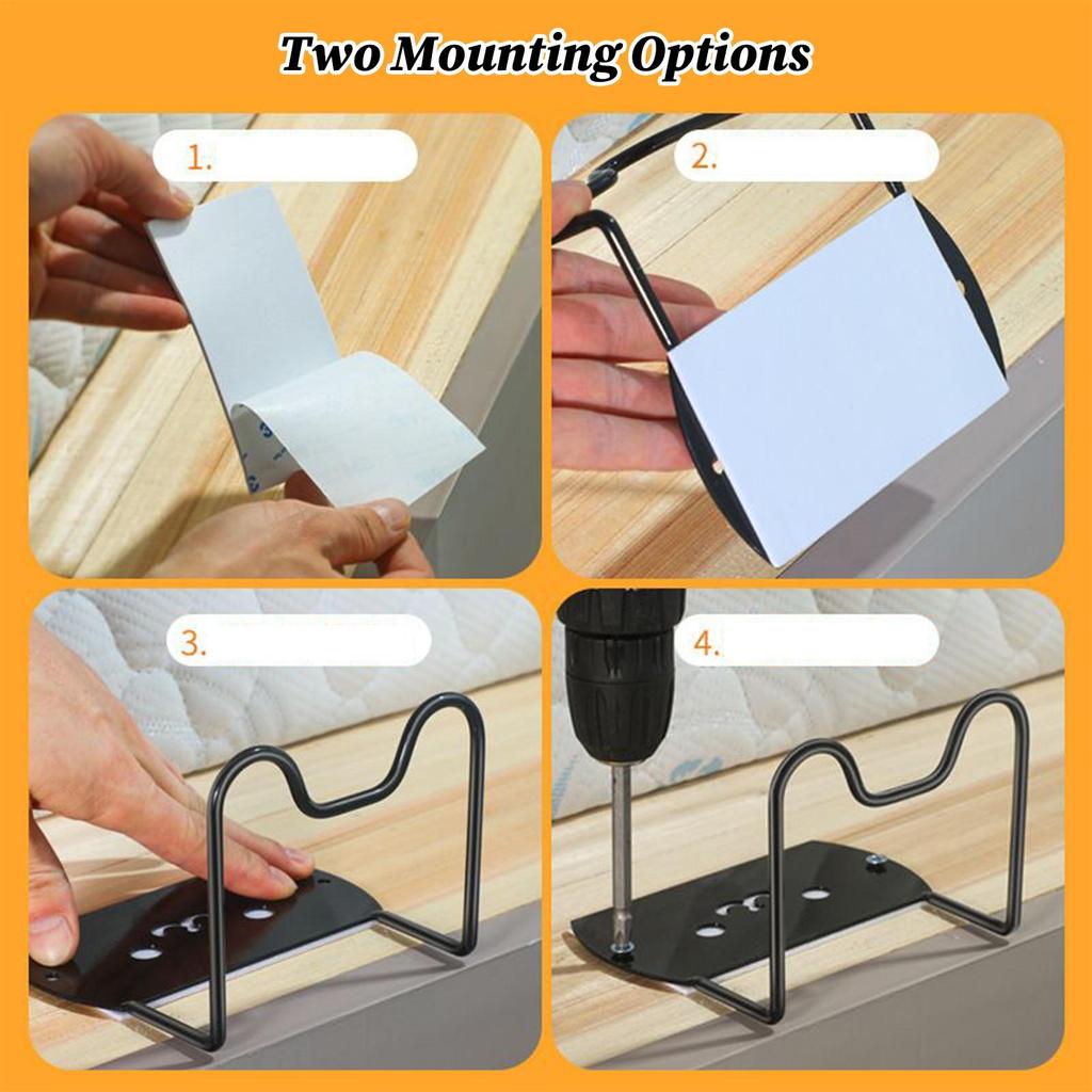 4pcs Anti Slip Mattress Gripper Mattress Holder Metal Bed Frame Stopper Mattress Gaskets Bed Slide Stopper Mattress Stopper