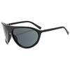Premium sunglasses female fashionable spice girl style new sunglasses cycling glasses driving sunglasses concave shape