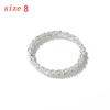 New Arrived Trend Sparkling Ring Simple Style Versatile Decorative Compact Index Finger Ring Women Fashion Jewelry