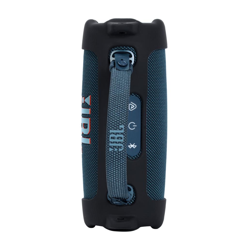 For JBL Charge 6 Soft Silicone Case Wireless Speaker Protective Cover with Shoulder Strap/Carabiner