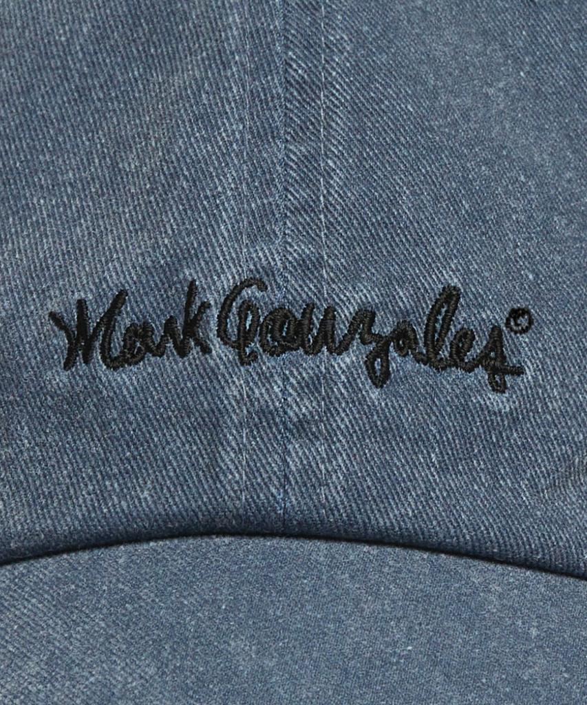 Mark Gonzales Signed Logo Washed Basic Ball Cap - Navy