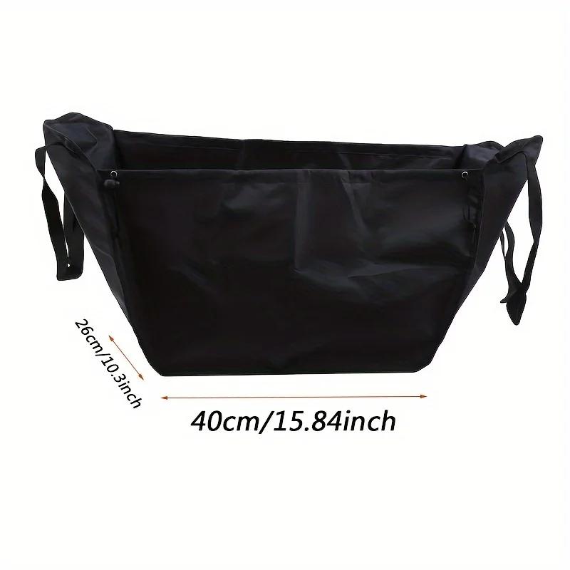 1pc Rear Seat and Trunk Waterproof Car Seat Storage Bag, Large Capacity Portable and Reusable