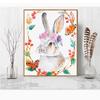 5D DIY Diamond Painting Rabbit Full Round Garland Butteryfly Diamond Embroidery