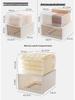 Plastic Wardrobe Drawer Organizers for Clothes and Quilts