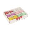Creative Seven-color Spherical Candle Household Non-romantic Wedding Handmade Round Ball Small Candle Set Box
