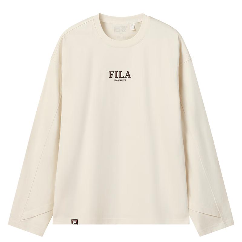 FILA Men s Relaxed Fit Cotton Long Sleeve Tee XL