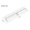 10pcs/20pcs/50pcs Disposable Tattoo Eyebrow Ruler Sticker Microblading Tattoo Measurement Tools for Permanent Makeup