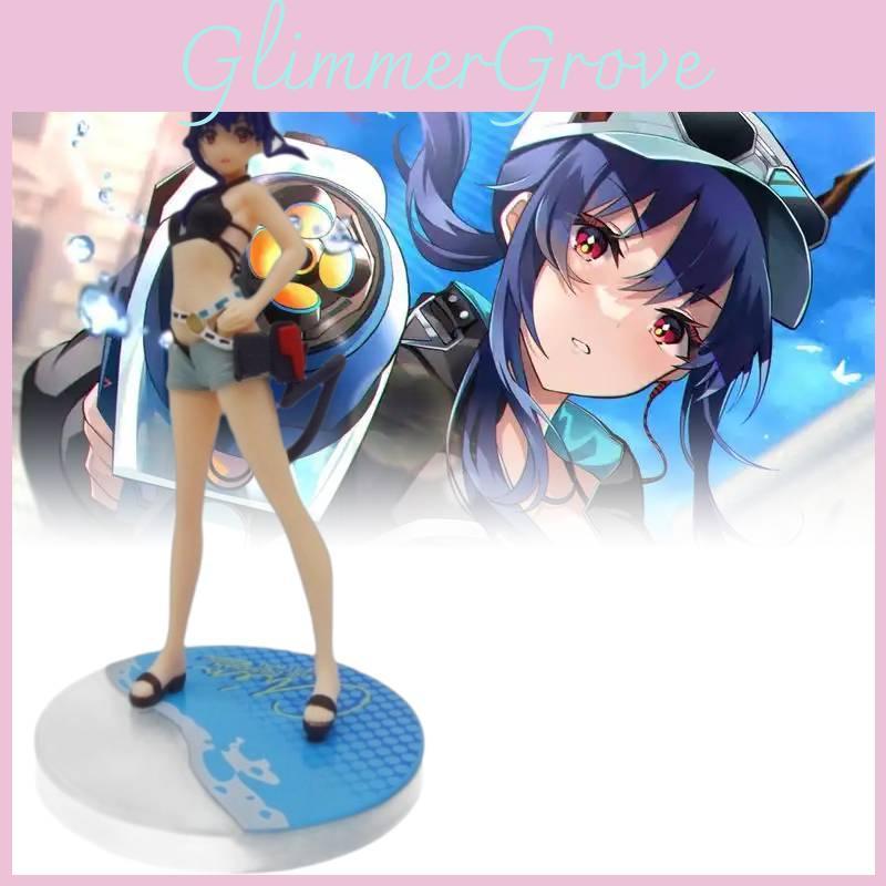 Swimwear Chen Arknights Figurine Game Cartoon Model Ornament Statuary Gift Toy