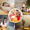 Easysleep Geräusch-Weißrauschmaschine mit 25 beruhigenden Geräuschen und Nachtlichtern mit Speicherfunktion, 32 Lautstärkestufen und 5 Sleep-Timer, mit Netzteil betrieben