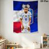 Kylian Mbappé Vibes  Wall Hanging Printed Fabric Blanket Decorative Tapestries for Bedroom Living Room Home Decor