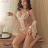 Yi Yue Lace Temptation Open-Crotch Suspender Bodysuit Nightgown for Women