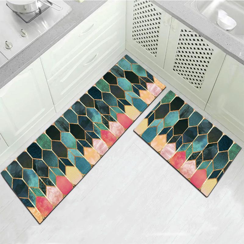 Kitchen Carpet Floor Mat Entrance Door Mat Bathroom Entrance Mat Bedroom Bedside Carpet