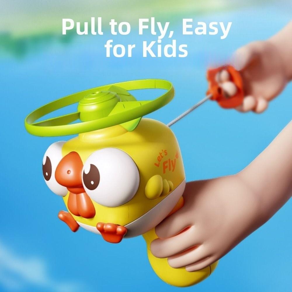 With Spinners Bird Launcher Toy Soft Material Flying Saucer  Parent-Child Interaction