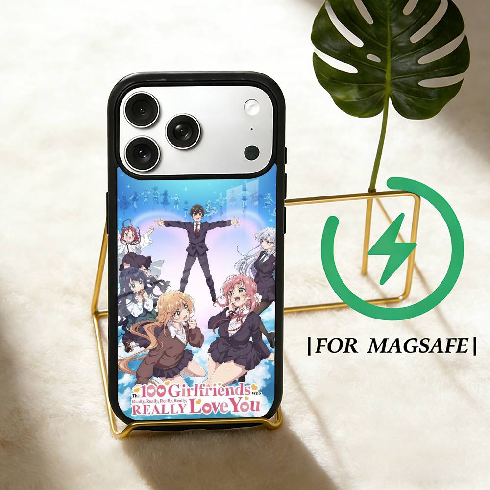 

T-The 100 Girlfriends w-Who Really Love You Phone Case For iPhone 17,16,15,14,13,12,Plus,Pro,Max for Magsafe Wireless Charging iPhone17Promax