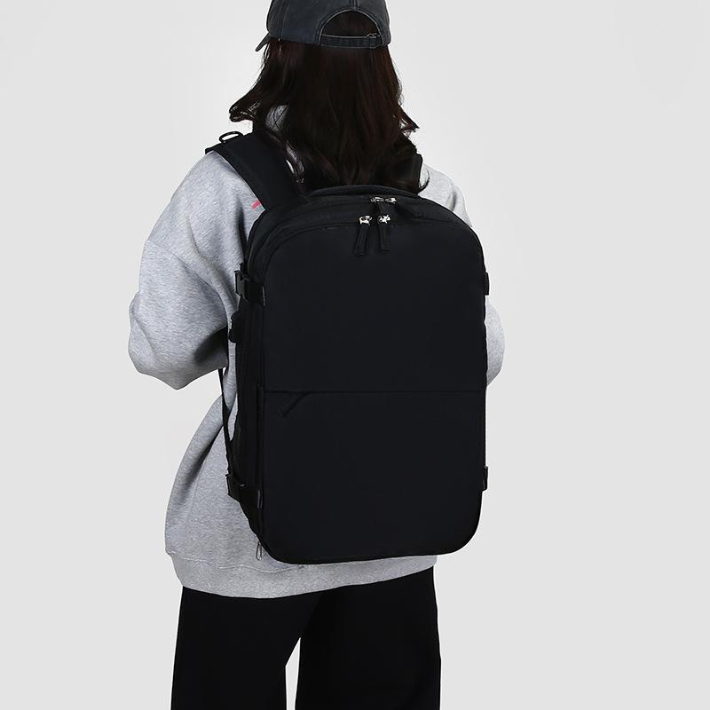 Girls Multifunctional Backpack, Travel Backpack, Large Capacity Solid Color Waterproof Luggage Bag, Short Distance Business Trip