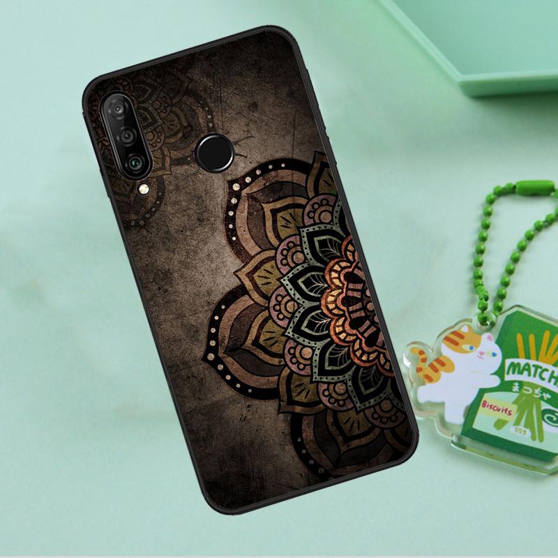 Indian Pattern Mandala For Huawei Nova 8i 11i 12i 12s 9 10 SE Y90 Y60 Y70 Y72 Y61 Y91 P20 P30 P40 Lite P60 Pro Case