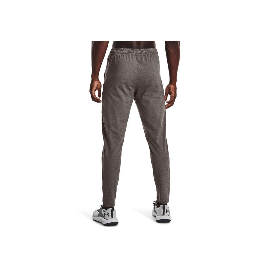 Under Armour Solid Color Drawstring Slim Fit Sports Pants Men Bottoms Brown 1373730-176