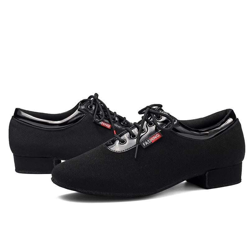 Oxford Cloth Men Adult Modern Dance Shoes Soft Soled Latin Dance Shoes Teacher Shoes