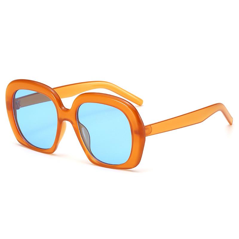 JYL TS Oversized Sunglasses UV Protection Face Slimming Style 6673