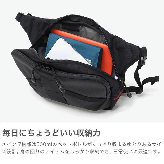BRIEFING DT Sling BRA251L55 BLACK W26xH16xD6.5(cm)