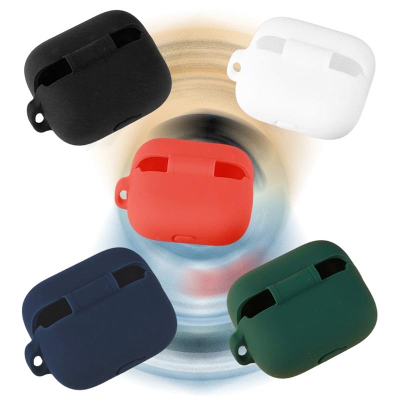 Flexible Soft Silicone Protector Case Housing For Wireless Headphone Shockproof Cover Scratch Resistant Sleeve Daily Use