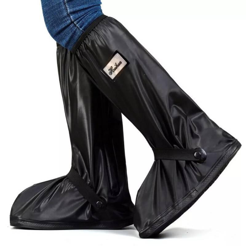 Overshoe Cycling Reusable Motorcycle Bike Rain Boot Shoes Cover Waterproof Tool