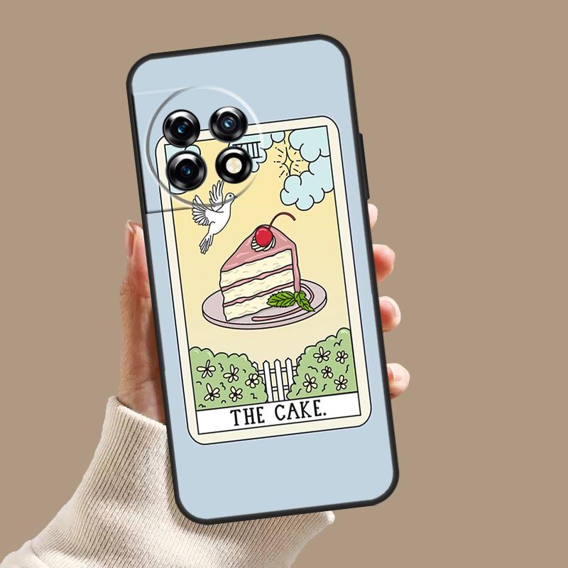 

CAKE COFFEE The Boba Tarot Card Case For OnePlus Nord CE 5 2 3 4 Lite N30 OnePlus 13 11 12 15 13T 13R 10T 12R 9 10 Pro Cover OnePlus Nord 5