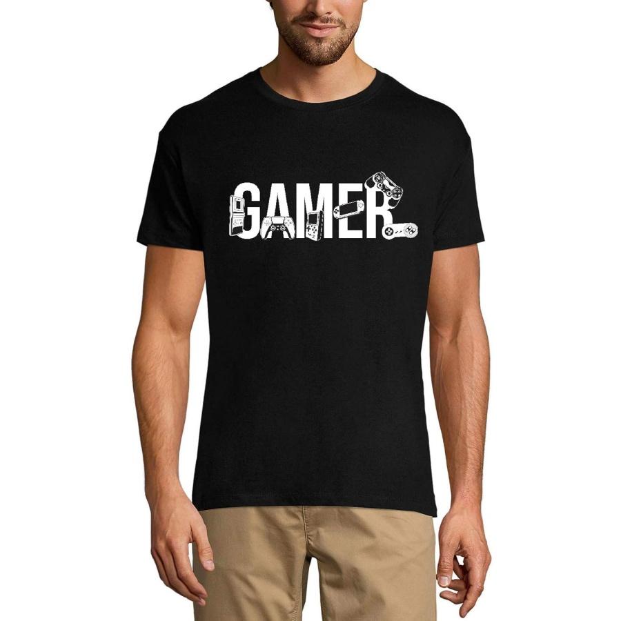 

ULTRABASIC Men s Graphic T-Shirt Funny Nerd Gamer - Game Controller Gamepad Eco-Friendly Limited Edition Short Sleeve XXXXXL різнокольоровий