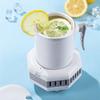 Aluminum Inner Quick-cooling Cup Heating and Cooling Dual-purpose Frozen Water Cup  Office