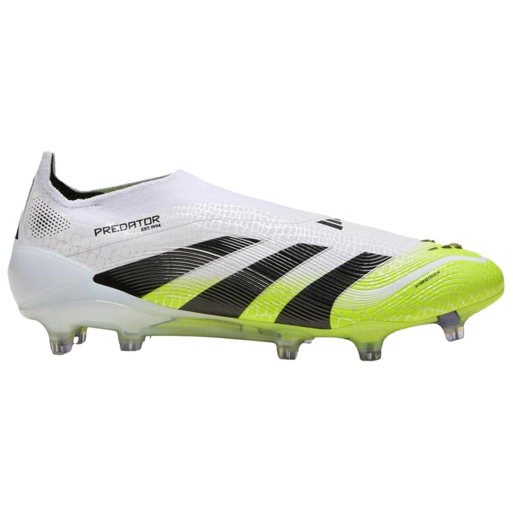 adidas Predator Elite Schnürlos FG Radiant Blaze Pack Unisex Sneaker Wolkenweiß Kernschwarz JI1075