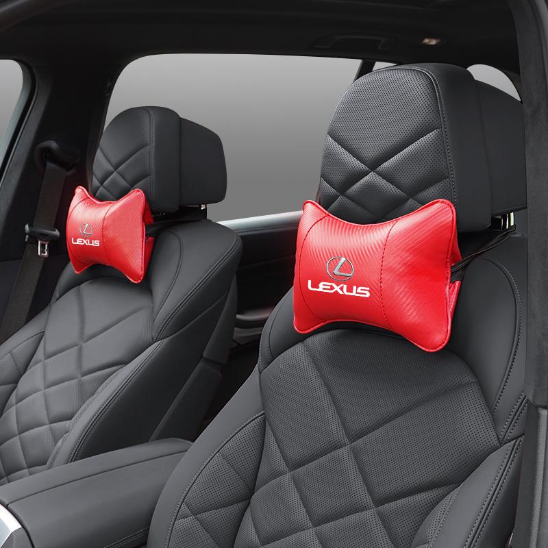Autoschlüsselanhänger/Autositz-Kopfstütze Kohlefaser Kopf-Nackenstütze Auto-Innenraum Für Lexus F SPORT ES RX NX LS UX LM LX GX LC RZ LBX