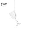 Indoor Seasonal Home Decor Faux Crystal Christmas Ornaments, Clear Acrylic Reindeer/Bell/Wreath/Wine Glass Winter Transparent Angel Shaped Charms
