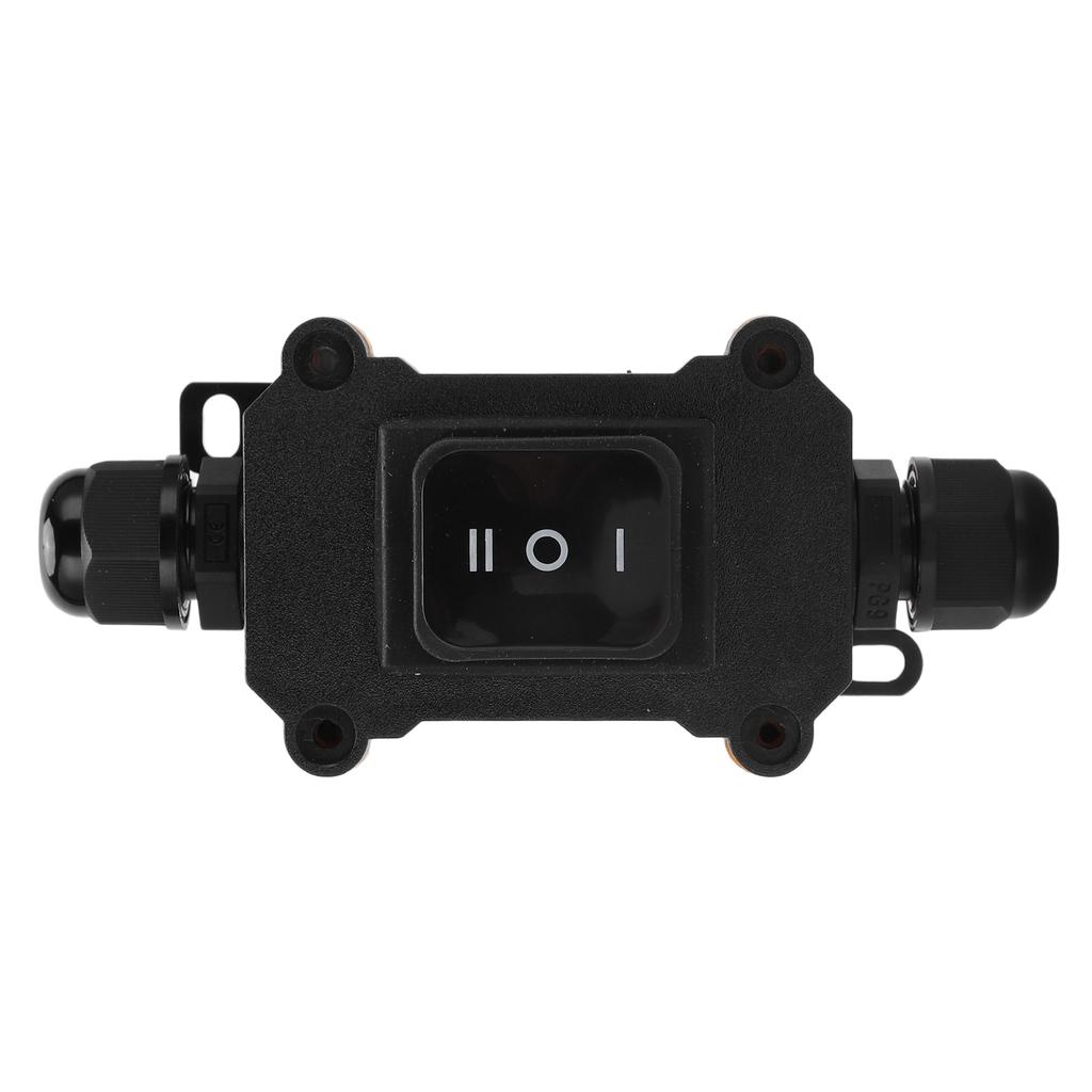 3 Position ON Off ON Rocker Switch 12V 16A IP68 Waterproof Universal for Car Boat Ship RV