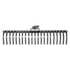 Tow Behind Landscape Rake 60" Lawn Dethatcher Rake with 21 Steel Tines