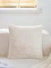 1pc plush Throw Pillows Case, Ultra Soft Throw Pillows Case Faux Fur Luxury Warm Plush Decorative Pillow Cushion Cover