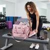 Korean Style Expandable Travel Bag - Large Capacity, Wet/Dry Separation, Sports & Student Carry-on