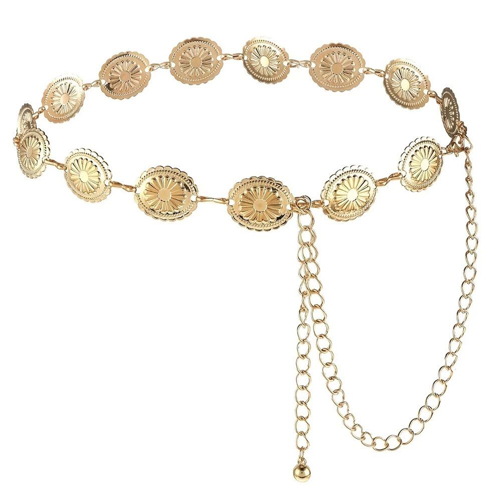 Adjustable Length Chain Belt Gold Silver Belly Chain Fashion Waist Chain