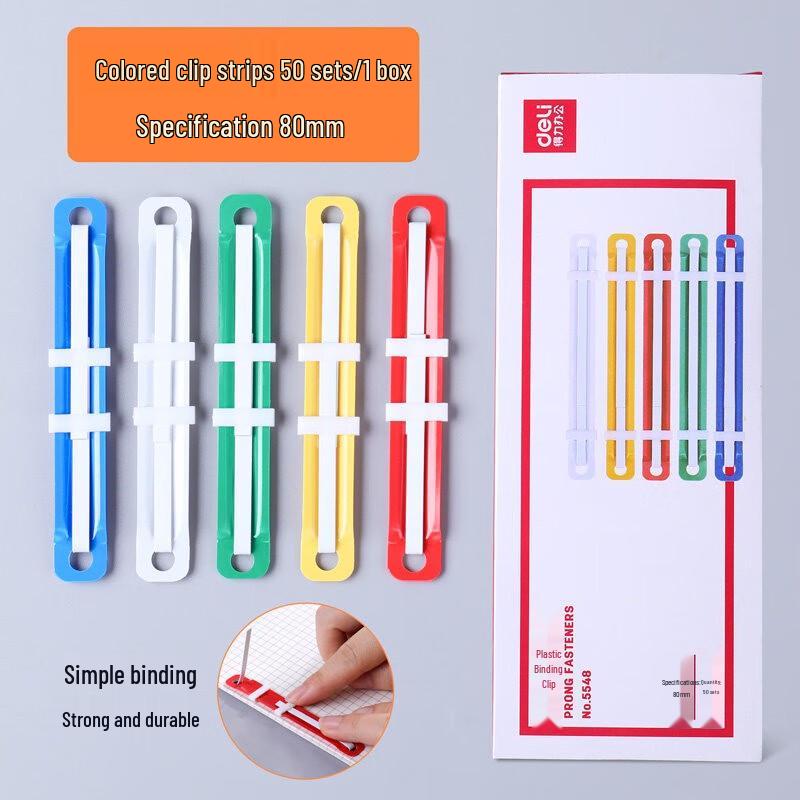 Deli 5548 Plastic Binding Fasteners