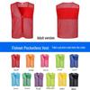 Custom Charity Event T-shirt Vest with Logo Printing for Volunteers