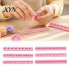 Clay Flower Molds 6Pcs Polymer Petal Cutter, 6 Shapes 3D Making Plastic Sculpting Toy Tool, Handmade Crafting Tools for DIY Lovers