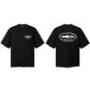 Meichao Alcatraz American Tide Brand Heavy Cotton 260 Short-sleeved T-shirt Men's and Women's Loose Casual and Versatile Summer
