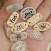 Elliptical Tag Button Collection Diy Sewing Accories Handmade Jewelry Decorative Buttons Clothing Jewelry Accessories