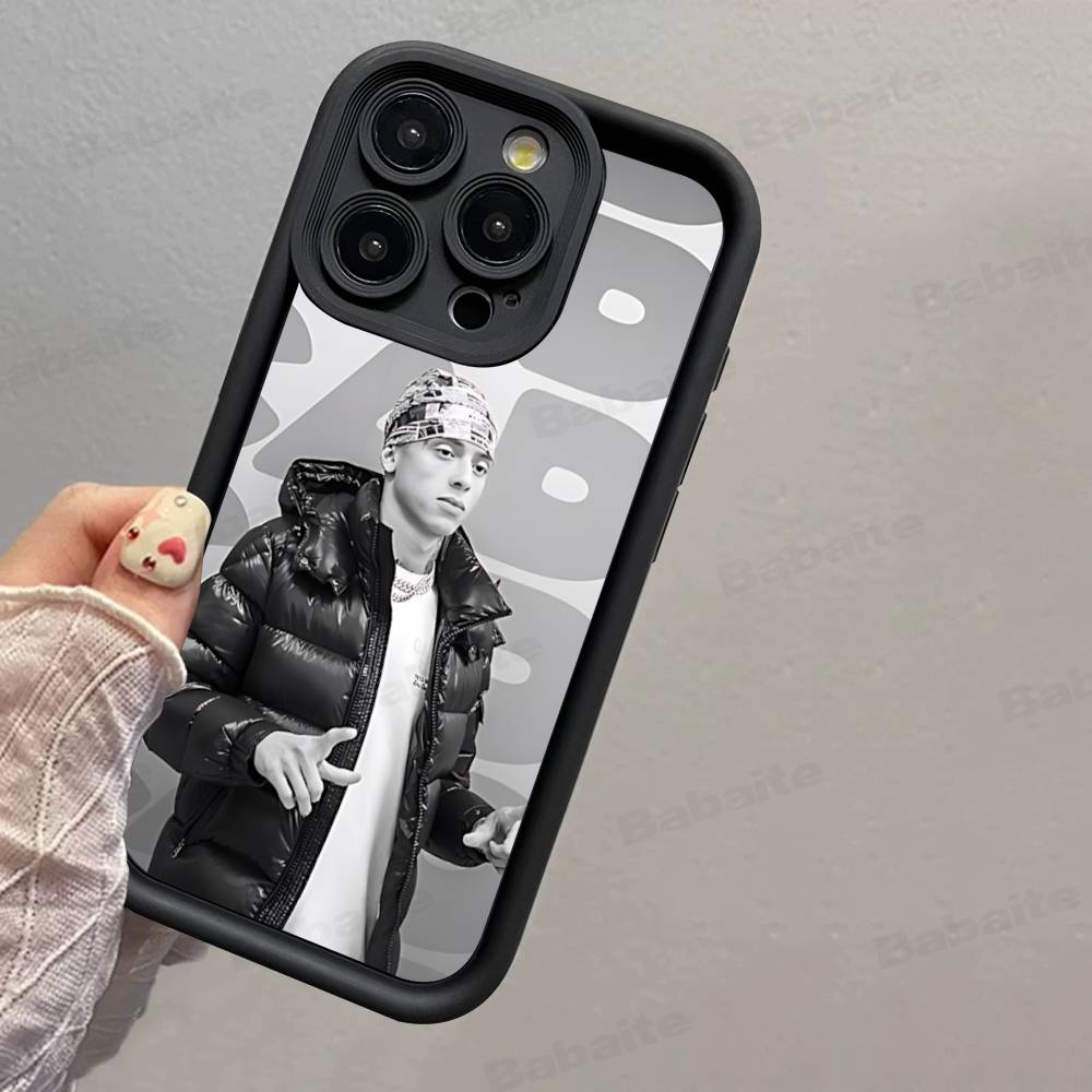 Beliebter C-Central Sänger C-Cee Musik Für IPhone 17 Pro Max 16 15 14 13 12 11 Plus Schwarze Weiche Handyhülle