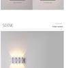 Nordic Minimalist Wall Lamp - Creative Indoor/Outdoor Waterproof Fixture for Bedroom, Living Room, Staircase, Corridor, and Courtyard.