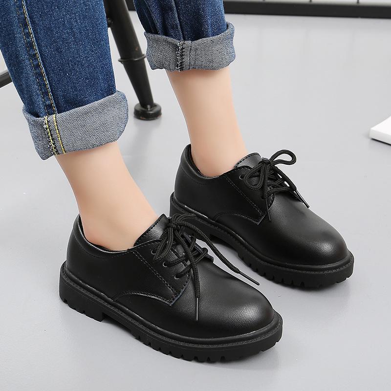 Boy's Soft Sole Leather Shoes for Spring & Autumn 2025 - Korean & British Style for Students