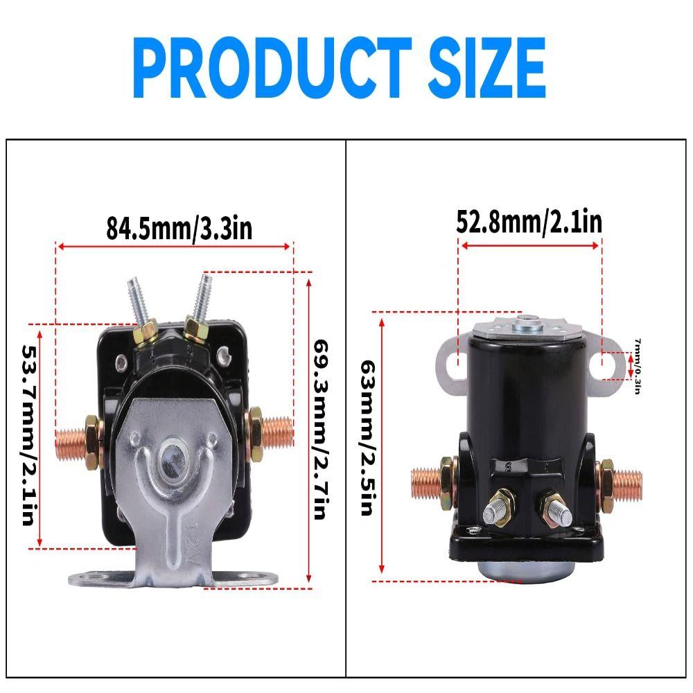 1pcs Metal Heavy Duty 12V Starter Solenoid Relay  Fit for Lincoln