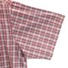 DAVID TAYLOR Check Pattern Short sleeve Button down shirt XL Red series Men's Used