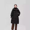 Winter Women's Plus Size Long Knee-length Warm Cotton Clothes Lapel Soft Jacket Knee-length Warm Jacket
