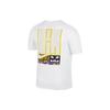 Nike T Shirts Men's White Crew Neck Moderate Straight Fit DQ1882-100