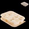 Viola Biodegradable 5-Compartment Takeaway Boxes